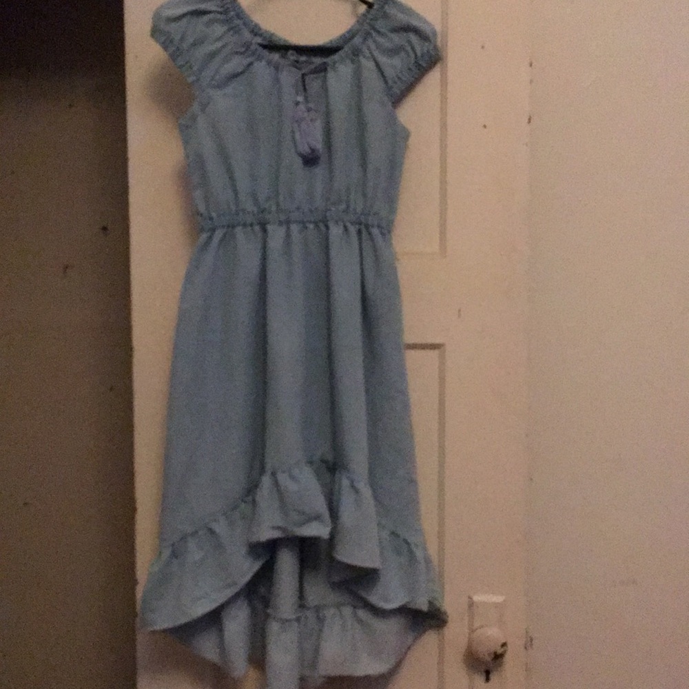Blue dress